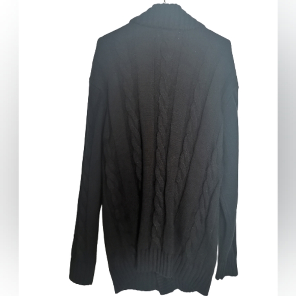 Paul Jones Cable Knit Cardigan Sweater - Picture 4 of 5